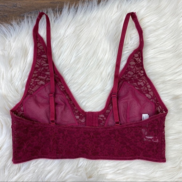 NWOT Free People Intimately corset lace mesh bra - Picture 3 of 5